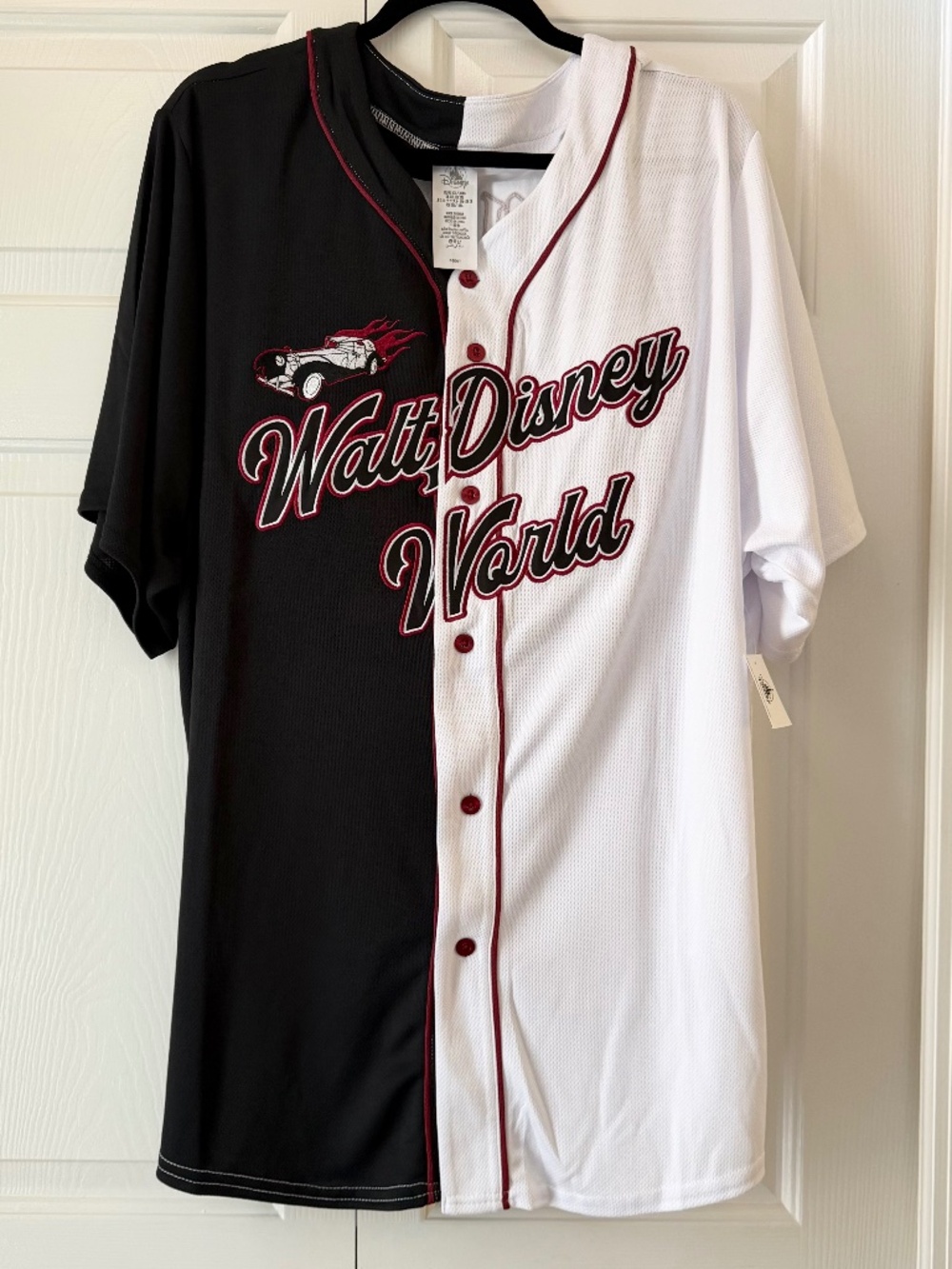 2025 Disney Walt Disney‎ World Villains Cruela De Vil Baseball Jerse New